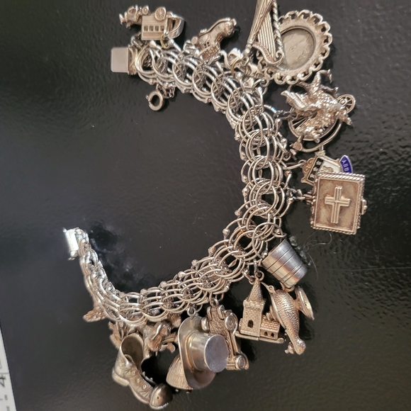 Silver Charm Bracelet - Picture 2 of 5